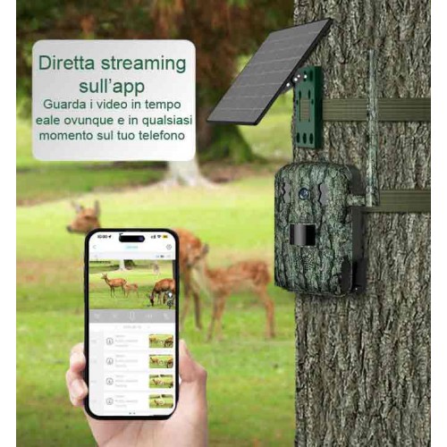 Professional 4G Trail Camera  HD Live Streaming & Night Vision