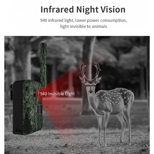 Professional 4G Trail Camera  HD Live Streaming & Night Vision