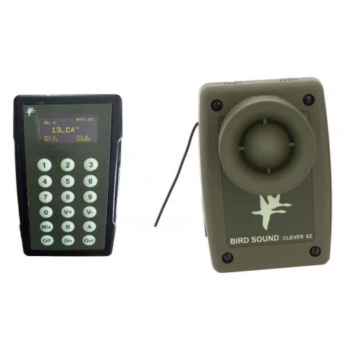 Clever X 2 Plus Richiamo Digitale Birdwatching 100 Canti  Verde Militare