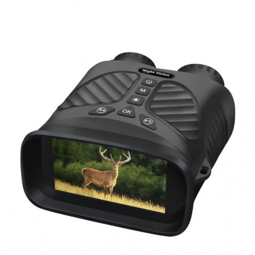Night Vision Binoculars 2.5K Video, 300m Range, 8X Zoom Digital Infrared Scope for Hunting & Outdoor