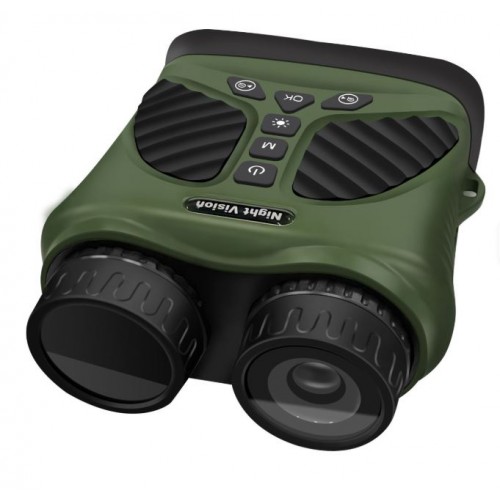 Night Vision Binoculars 2.5K Video, 300m Range, 8X Zoom Digital Infrared Scope for Hunting & Outdoor